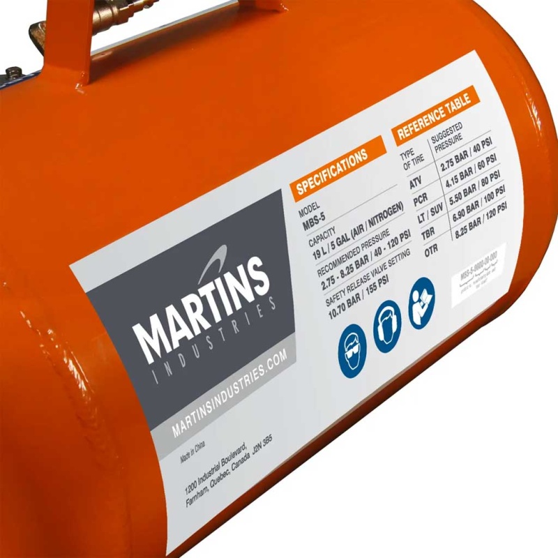 Martins | Bead Seater 5 Gallon Steel Tank (MBS-5) - Image 4