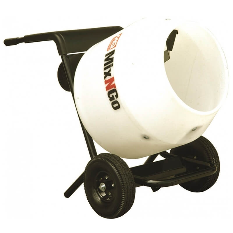 Multiquip MC3PEA 0.75 HP 115 Volt 3 Cubic-Foot Mix-N-Go Concrete Mixer