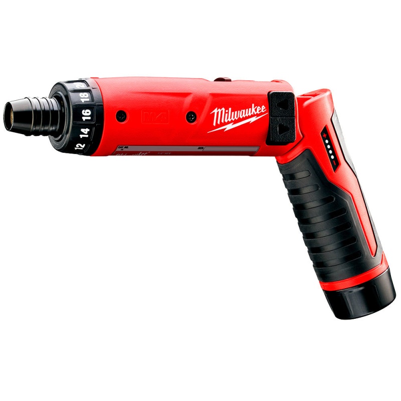 Milwaukee 2101-22 M4 4V 1/4-Inch Hex Screwdriver w/ Batteries