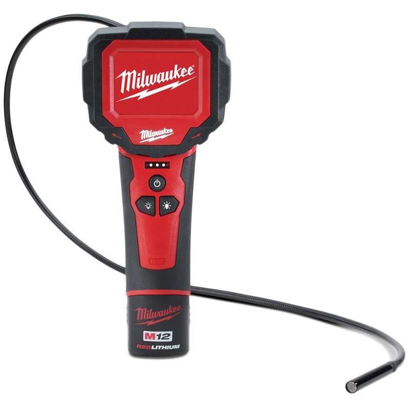 Milwaukee 2313-21 M12 12V 9mm Camera Lense Digital Inspection Camera Kit