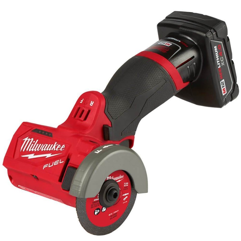 Milwaukee 2522-21XC M12 FUEL 12V 3-Inch 4.0Ah Cordless Cut Off Tool Kit - Image 3