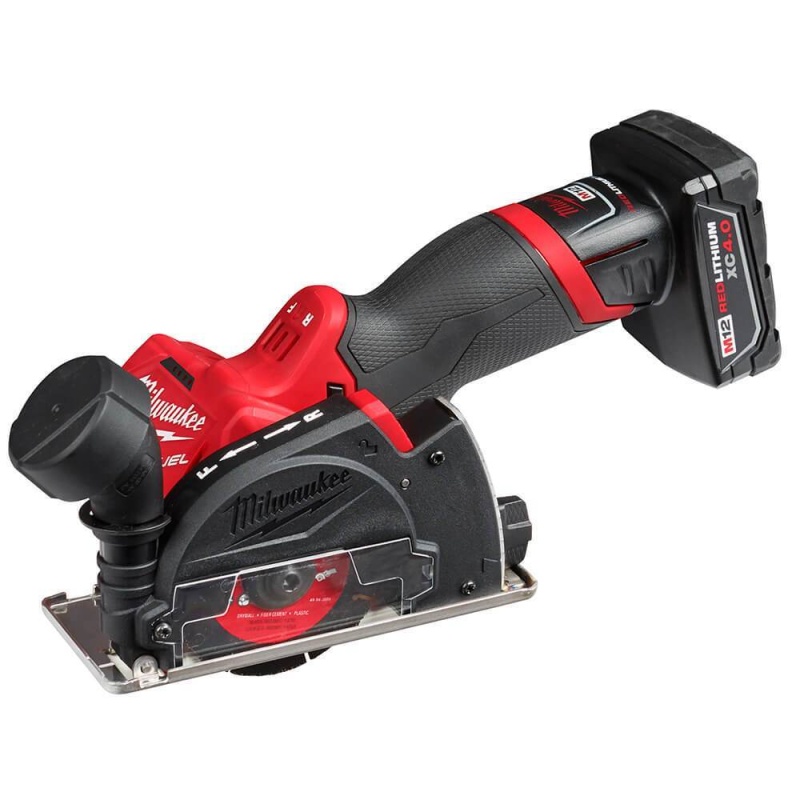 Milwaukee 2522-21XC M12 FUEL 12V 3-Inch 4.0Ah Cordless Cut Off Tool Kit - Image 5