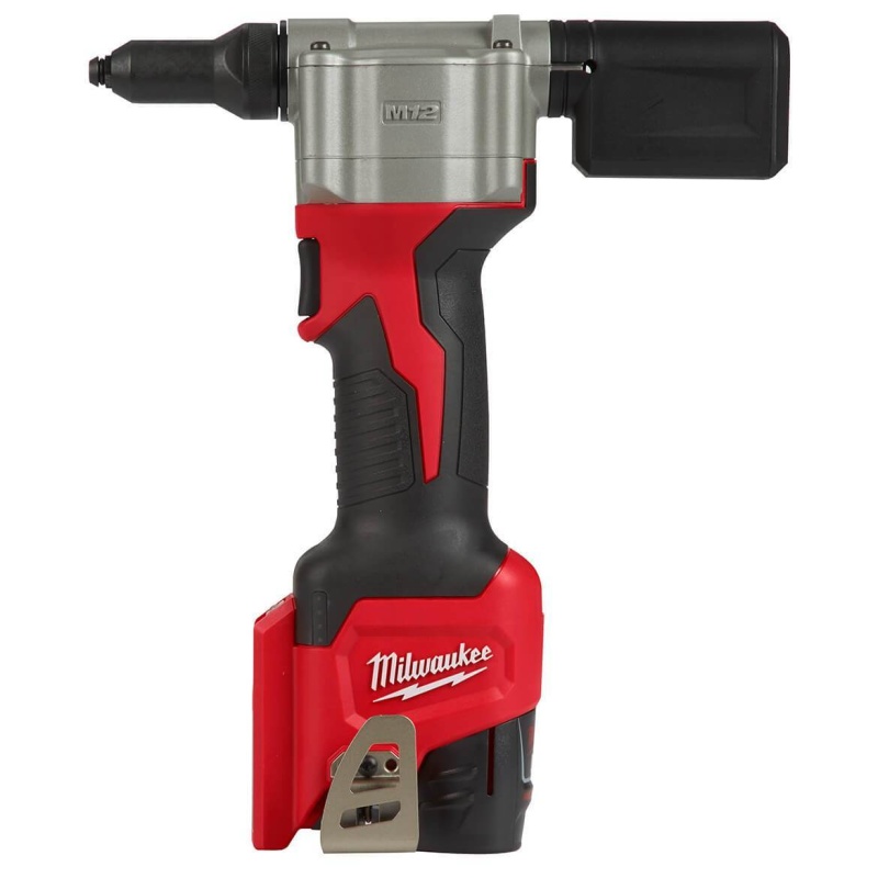 Milwaukee 2550-22 M12 FUEL 12V Heavy Duty Cordless Rivet Tool Kit - Image 2