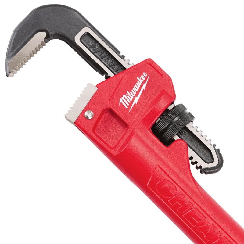 Milwaukee 48-22-7314 21.80-Inch Steel Ergonomic Overbite Cheater Pipe Wrench - Image 3