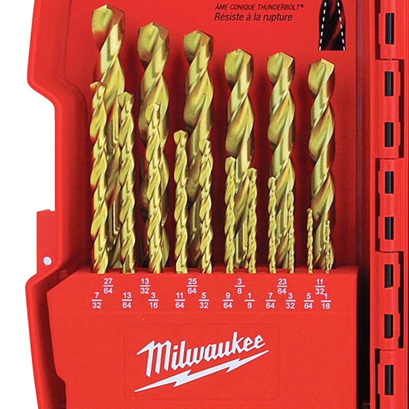 Milwaukee 48-89-0012 Thunderbolt Titanium Coated Drill Bits - 29pc - Image 2