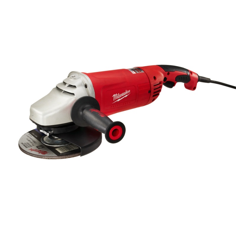 Milwaukee 6088-30 120 AC/DC 15 Amp 7"/9" Large Angle Grinder with Flange - Image 2