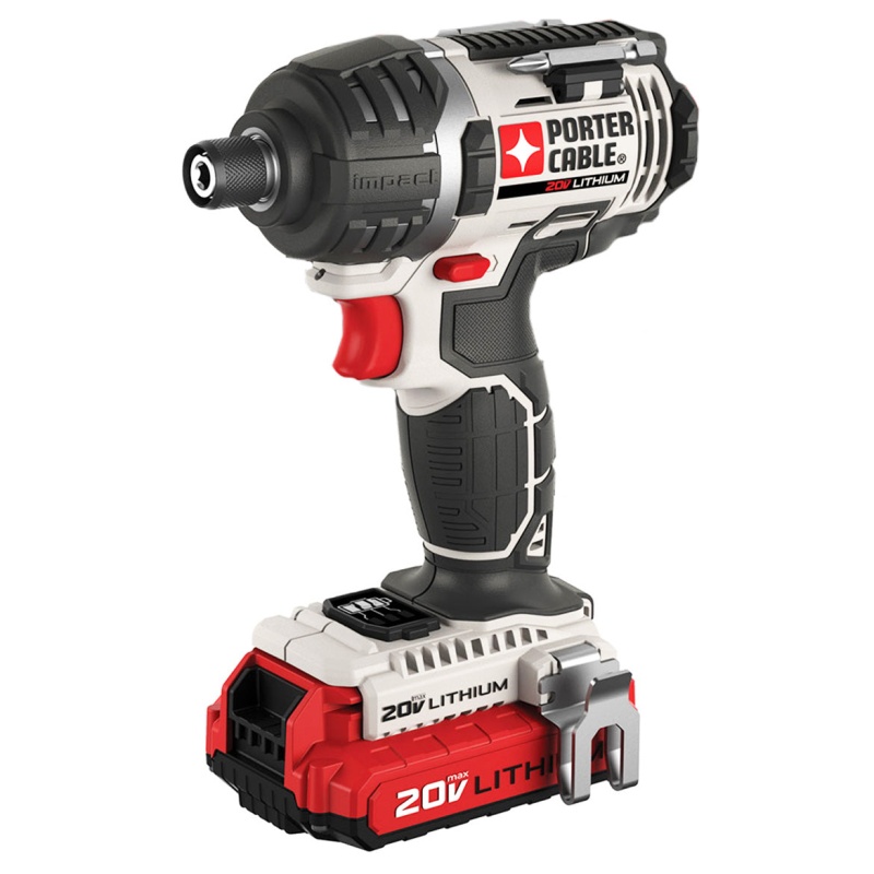 Porter-Cable PCCK602L2 20V MAX Cordless Hex Lithium-Ion 2-Tool Combo Kit - Image 4