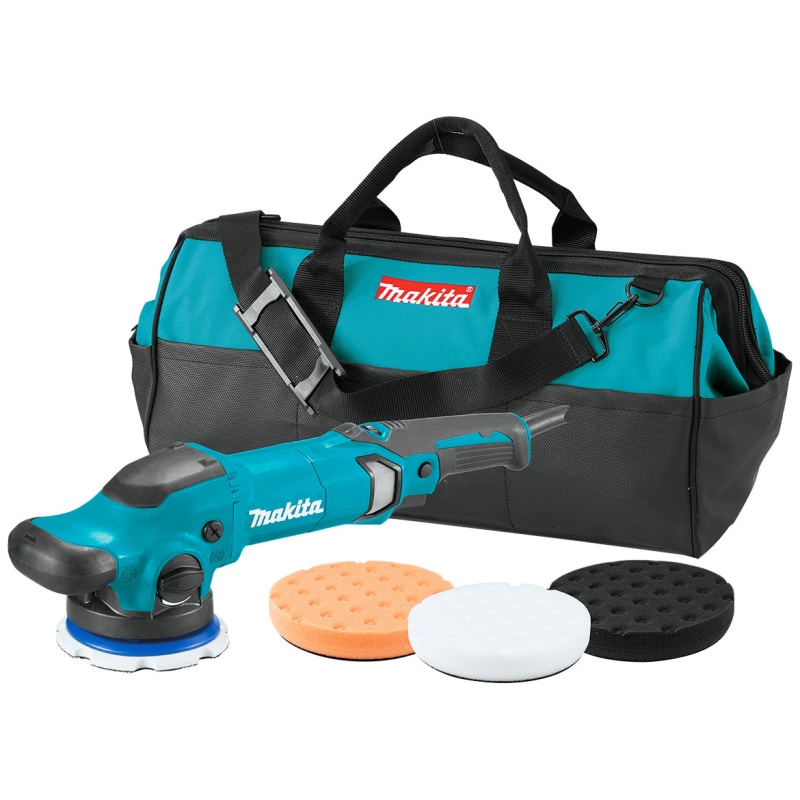 Makita PO5000CX2 5-Inch 6800-Opm Electric Dual Action Random Orbit Polisher Kit