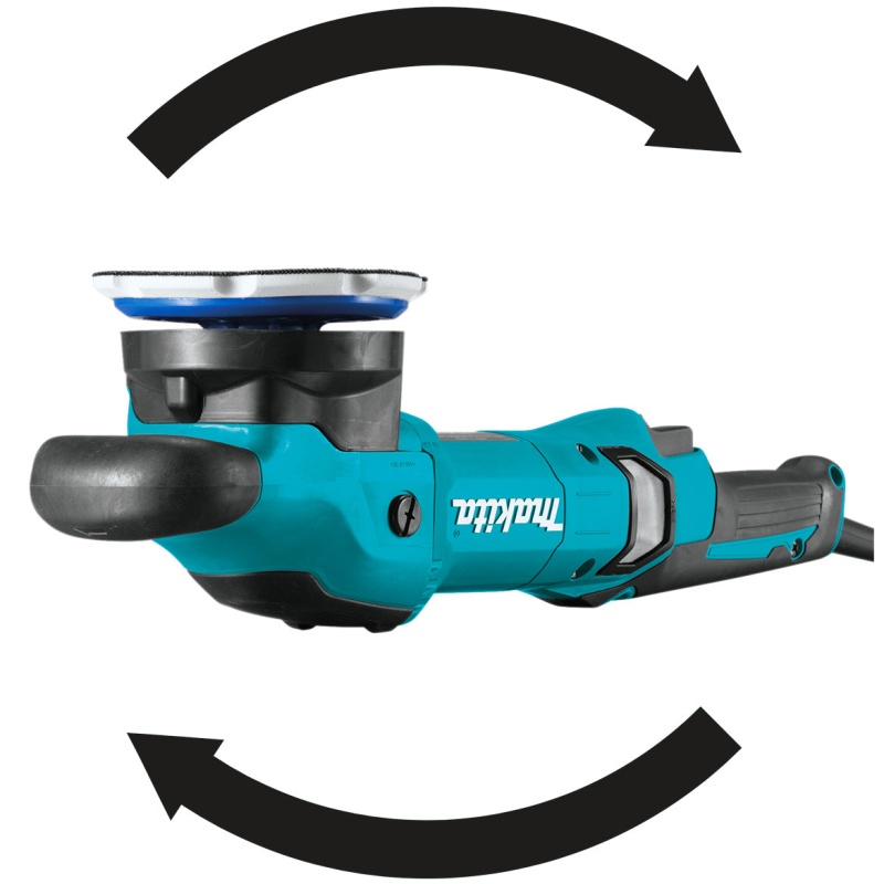 Makita PO5000CX2 5-Inch 6800-Opm Electric Dual Action Random Orbit Polisher Kit - Image 6