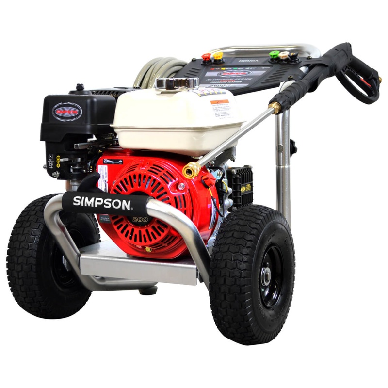 Simpson ALH3425 3,400-Psi 2.5-Gpm Cold Water Gas Aluminum Pressure Washer -60689