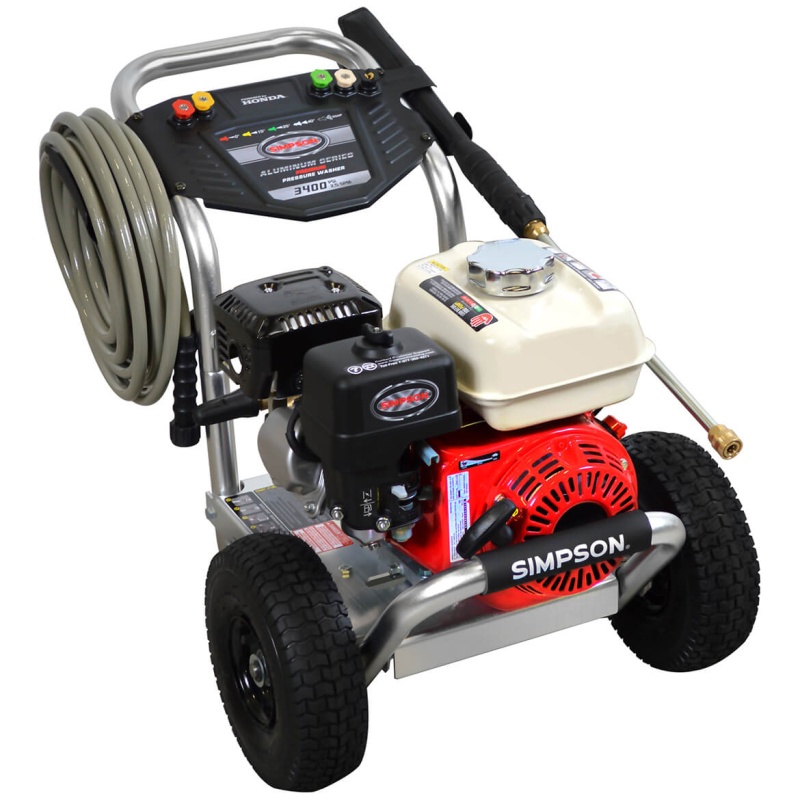 Simpson ALH3425 3,400-Psi 2.5-Gpm Cold Water Gas Aluminum Pressure Washer -60689 - Image 2