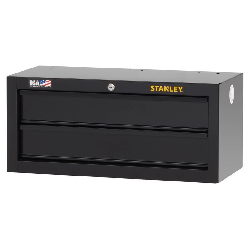 Stanley STST22621BK 26-Inch 1,830 cu/In. 2-Drawer Black Middle Storage Chest - Image 3