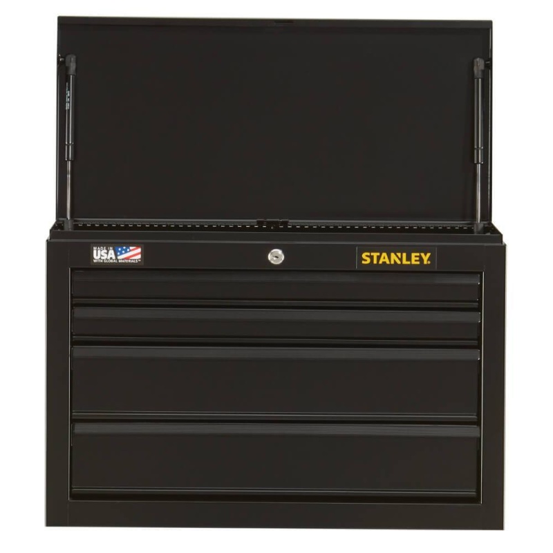 Stanley STST22643BK 26-Inch 100-series 4-Drawer Storage  Tool Chest - Black