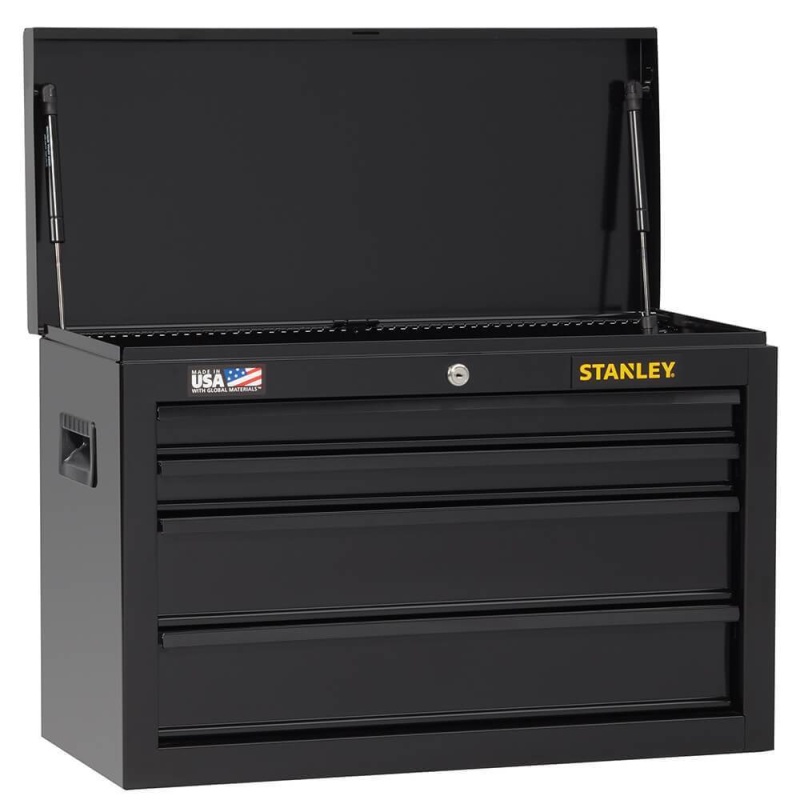 Stanley STST22643BK 26-Inch 100-series 4-Drawer Storage  Tool Chest - Black - Image 2