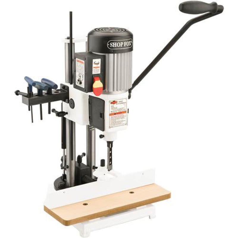 Shop Fox W1671 3/4 Hp Heavy-Duty Steel Quick-Adjust Depth Mortising Machine