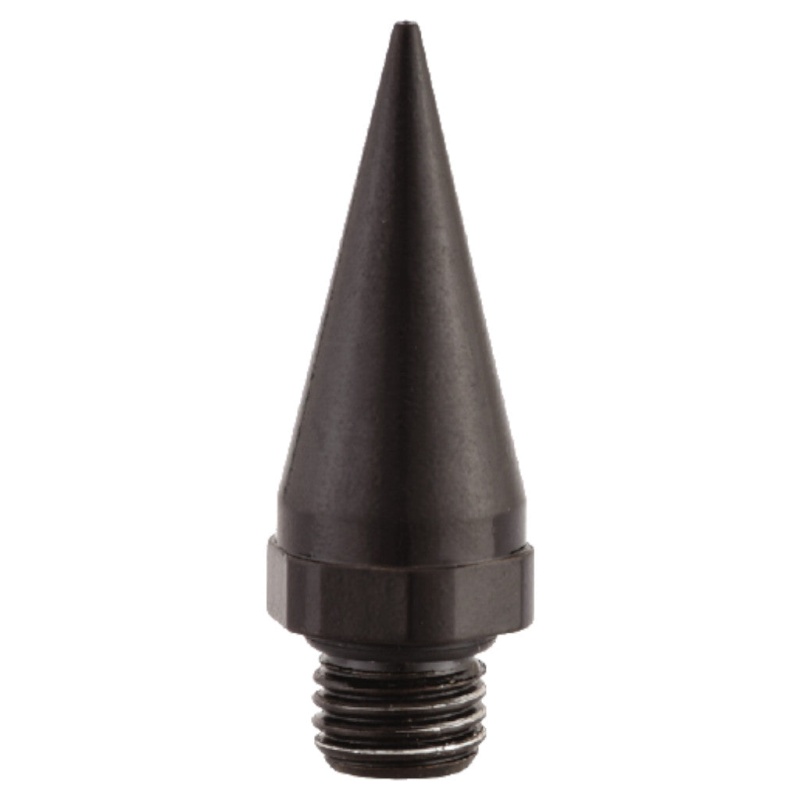 White Knight 1900BK Black Aluminum Spike Extension - 1.60?? Length - Box of 100 - Image 2