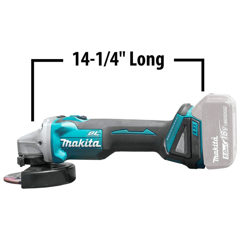 Makita XAG04Z 18-Volt 5-Inch Brushless Cordless Cut-Off/Angle Grinder- Bare Tool - Image 3