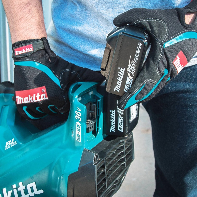 Makita X2 XBU02PT1 36-Volt 5.0Ah LXT Lithium-Ion Cordless Brushless Blower Kit - Image 6