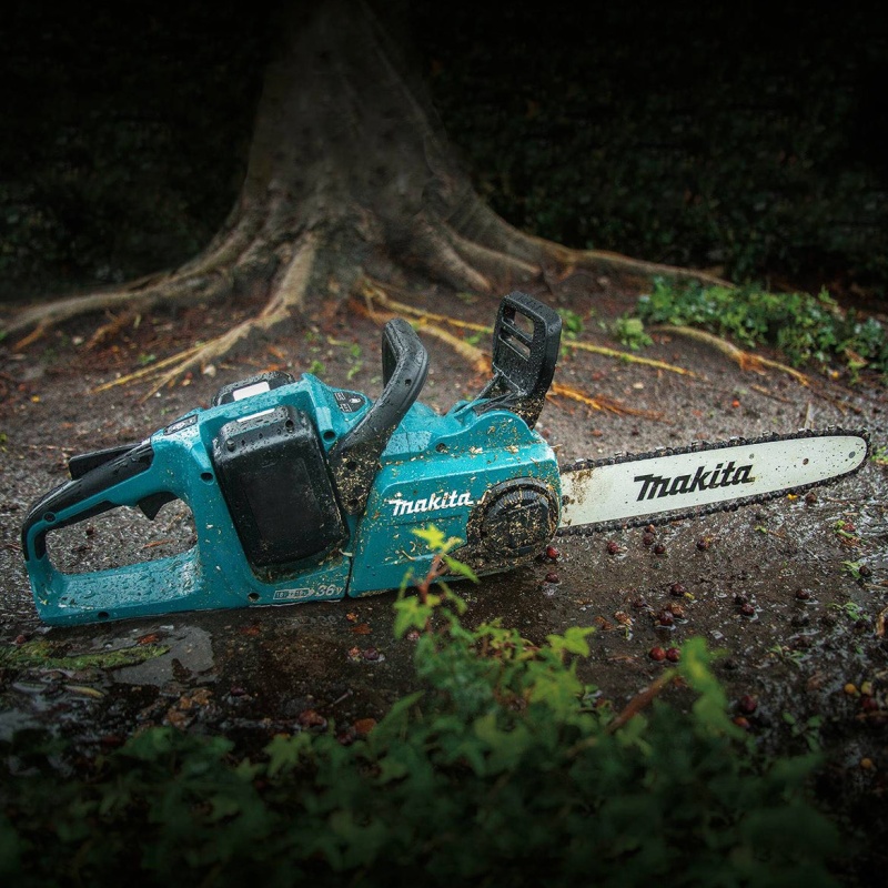 Makita X2 XCU03PT1 36-Volt LXT 14-Inch 5.0Ah Lithium-Ion Brushless Chainsaw Kit - Image 8