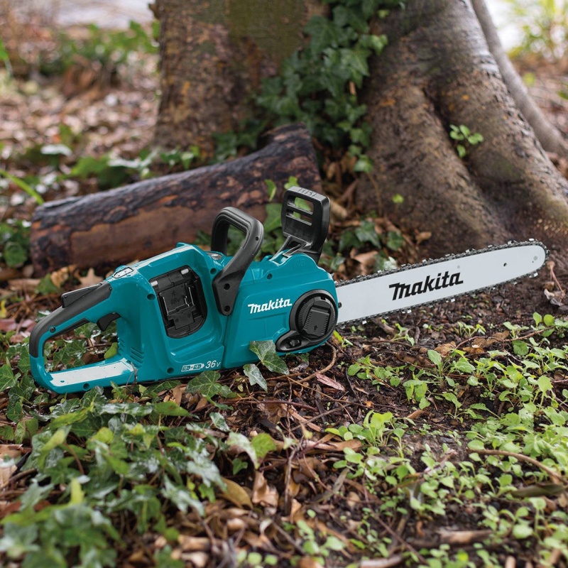 Makita X2 XCU04Z 36-Volt LXT 16-Inch Brushless Cordless Chainsaw - Bare Tool - Image 6