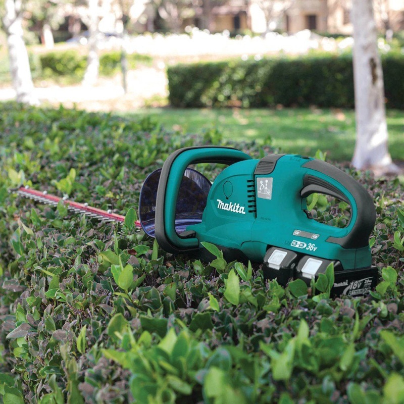 Makita X2 XHU04Z 18V LXT Lithium-Ion 36V Cordless Hedge Trimmer - Bare Tool - Image 6