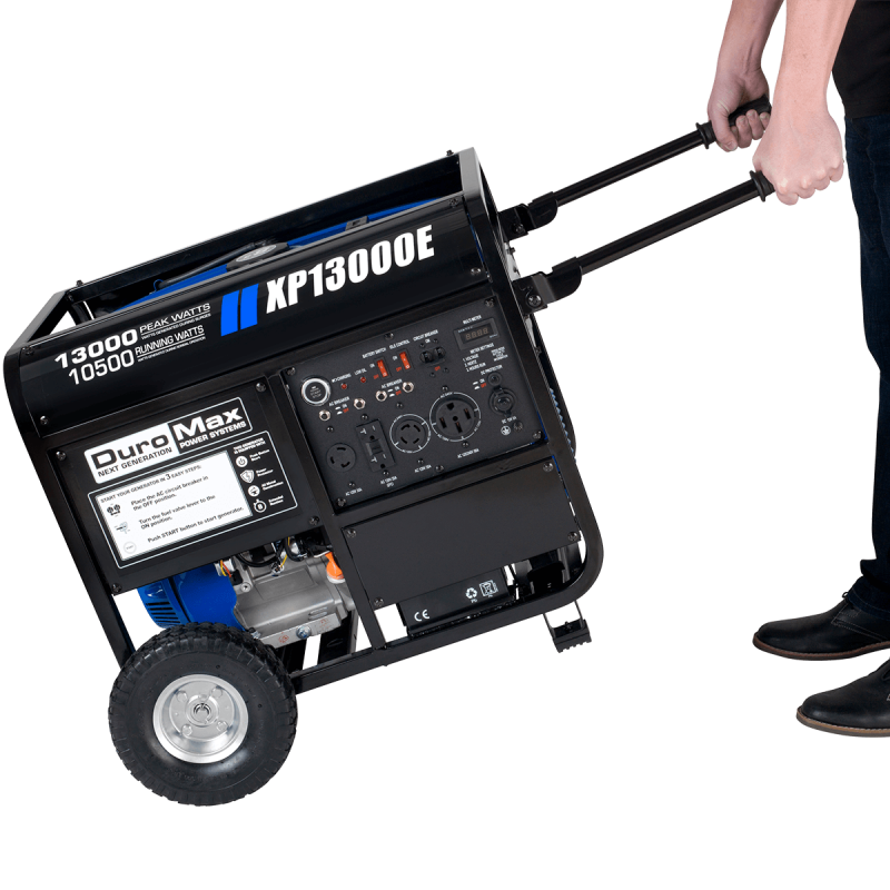 DuroMax XP13000E 13,000 Watt Portable Gas Powered Generator - Image 6