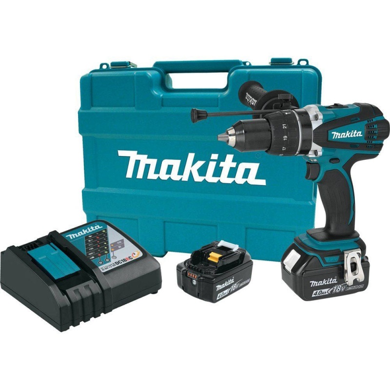 Makita XPH03MB 18V LXT Li-Ion Cordless 1/2" Hammer Driver-Drill Kit