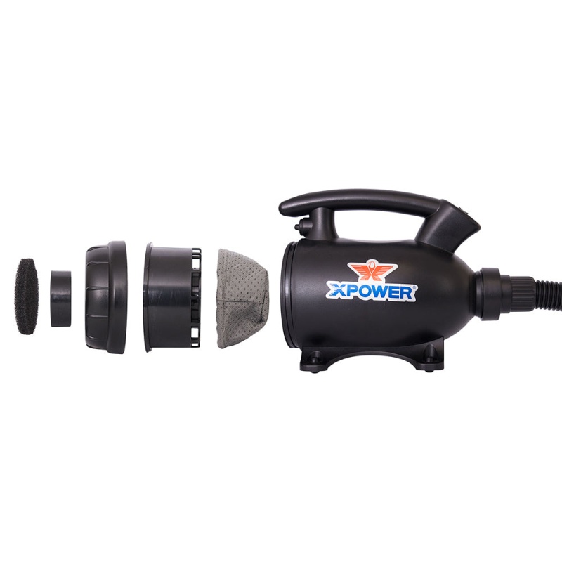 XPOWER A-5 100-Cfm 2-Hp 2-Speed Multi-Use Electric Duster/Air Pump - Image 4