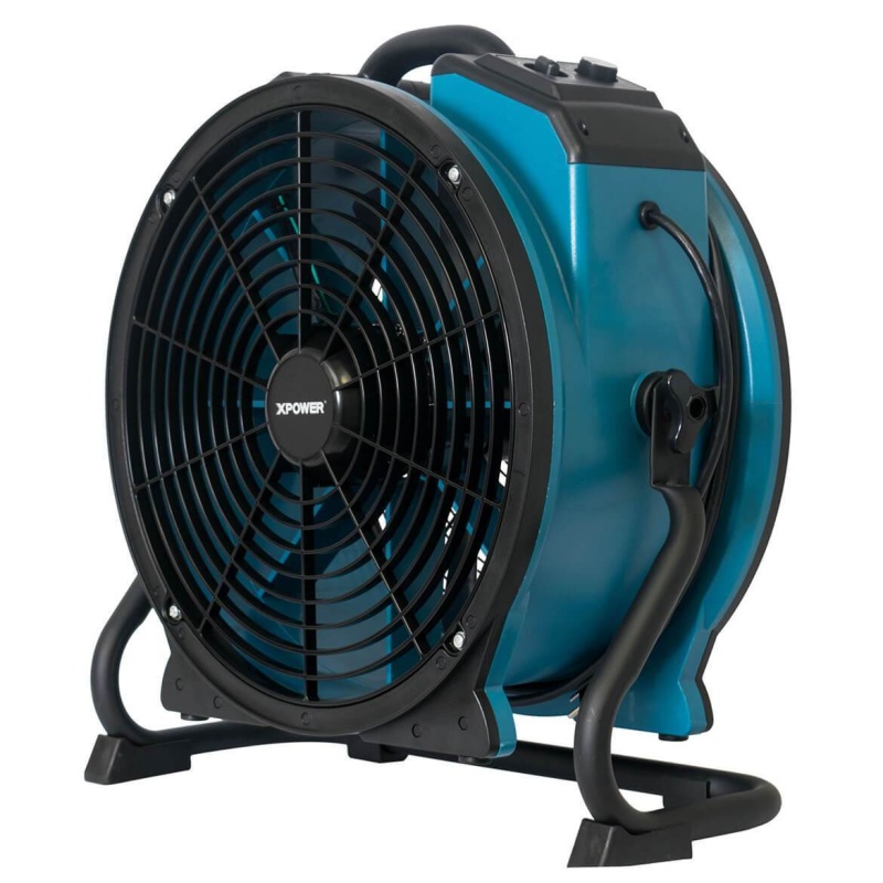 XPower FC-420 1/4-Hp 2.8-Amp 3,600-Cfm 5-Speed Pro Air Circulator Utility Fan - Image 3