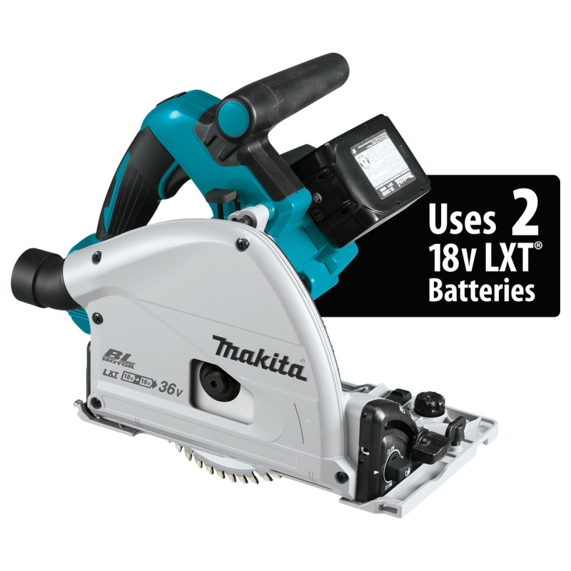 Makita XPS01PTJ 36-Volt 6-1/2-Inch X2 LXT Cordless Plunge Circular Saw Kit - Image 2