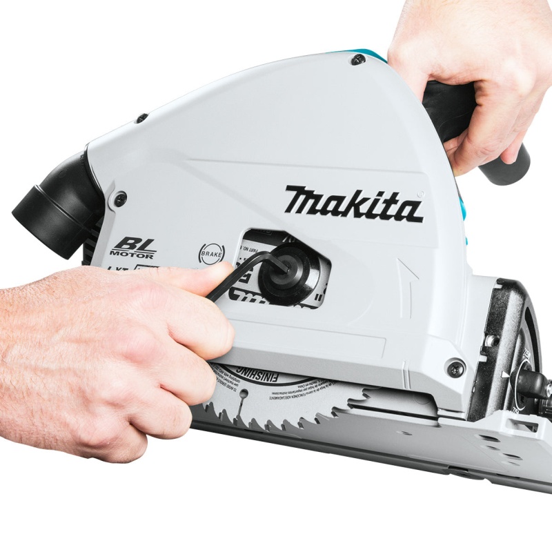 Makita XPS01PTJ 36-Volt 6-1/2-Inch X2 LXT Cordless Plunge Circular Saw Kit - Image 4