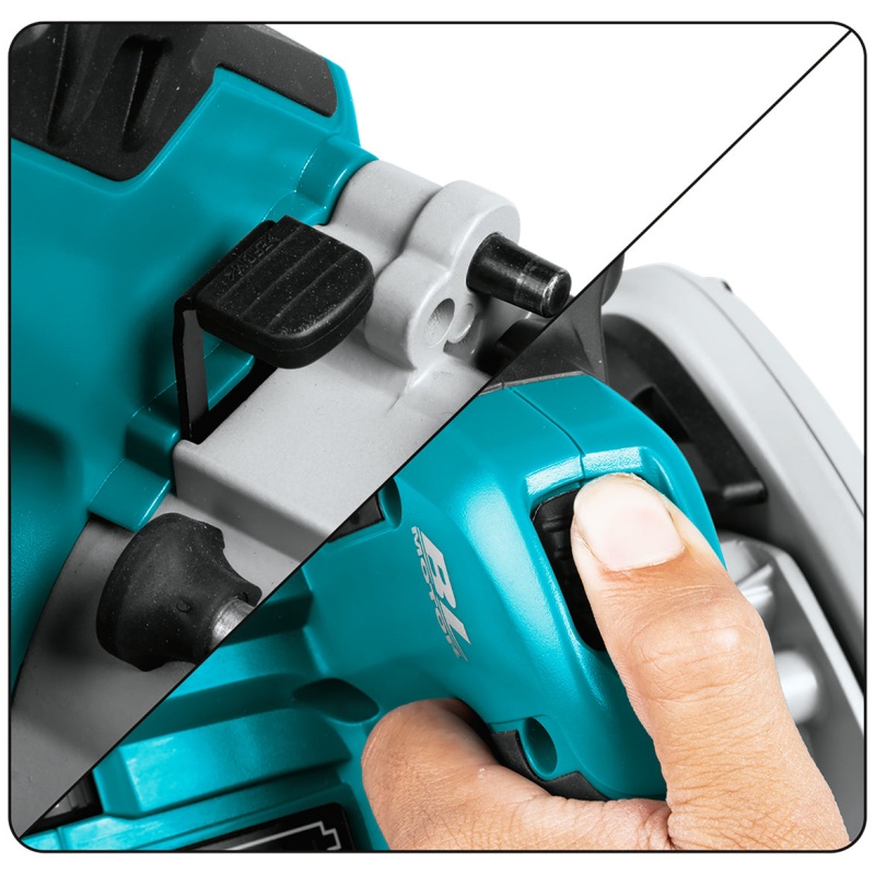 Makita XPS01PTJ 36-Volt 6-1/2-Inch X2 LXT Cordless Plunge Circular Saw Kit - Image 8