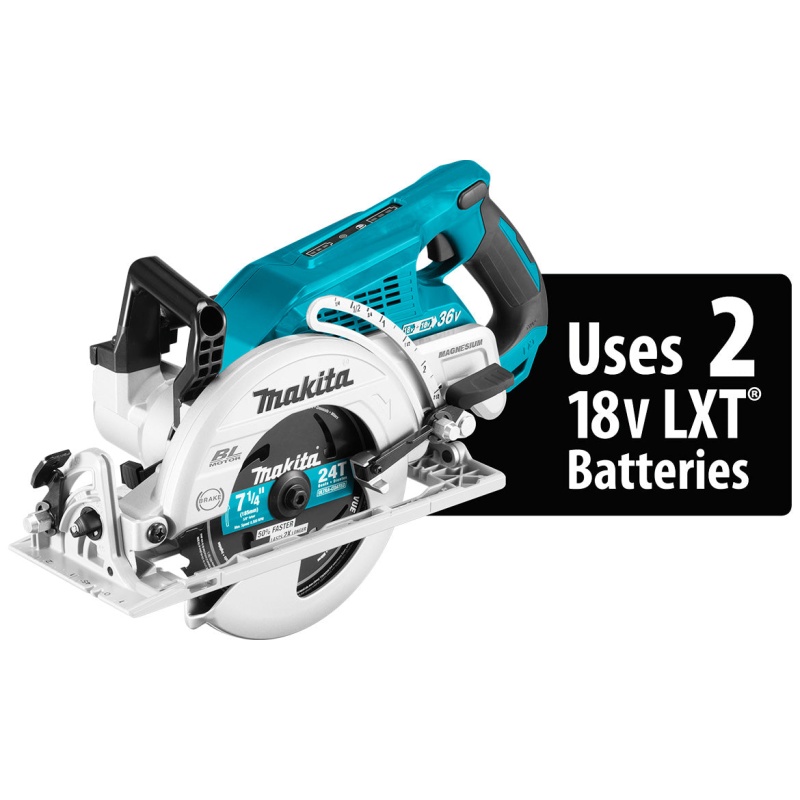 Makita XSR01Z 36-Volt 7-1/4-Inch X2 LXT Rear Handle Circular Saw - Bare Tool - Image 2