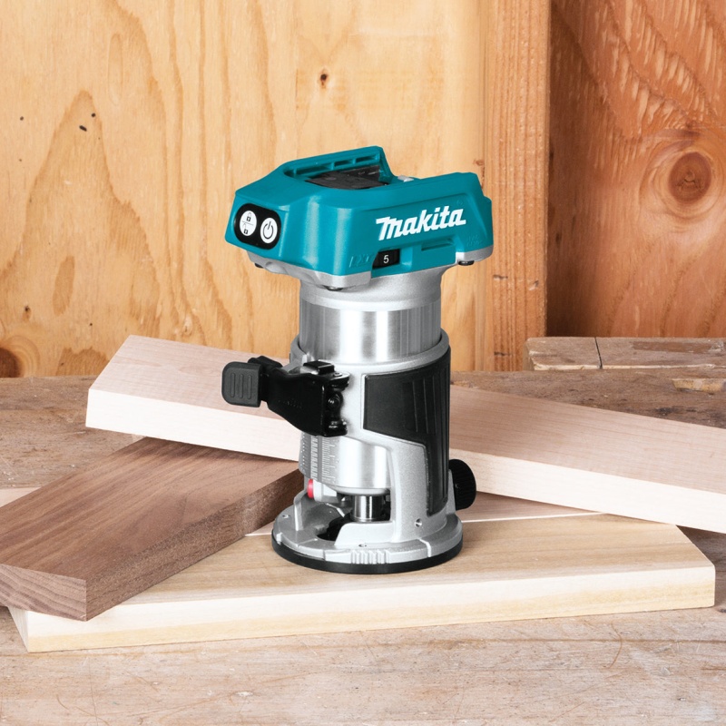 Makita XTR01Z 18-Volt 1/4-Inch Cordless Brushless Compact Router - Bare Tool - Image 5