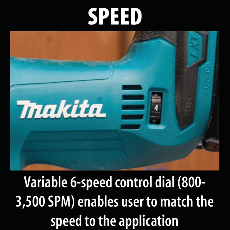 Makita XVJ02Z 18V LXT Lithium-Ion Brushless Cordless Jig Saw, Bare Tool - Image 7