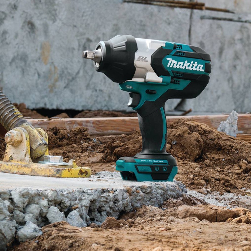 Makita XWT08Z 18-Volt 1/2-Inch LXT Lit-Ion Cordless Impact Wrench - Bare Tool - Image 5